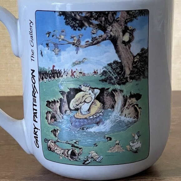 Vintage Gary Patterson Golf Ball Mug White Novelty 3D Coffee Cup The Gallery - Picture 8 of 12
